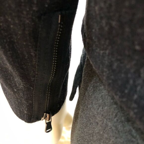 TIBI Coat Jacket, Gray, Size 0 - Picture 11 of 14